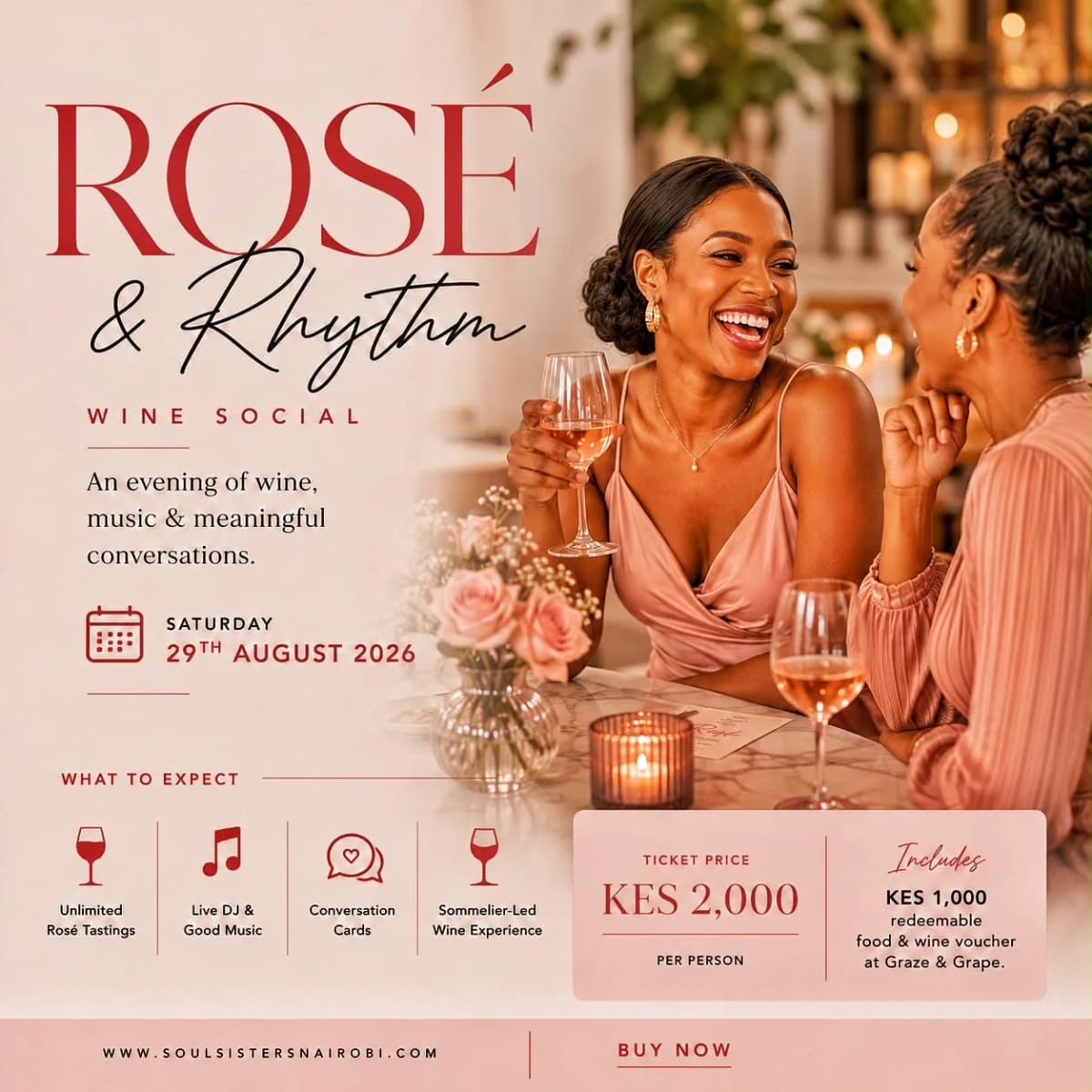 Rosé & Rhythm Wine Social